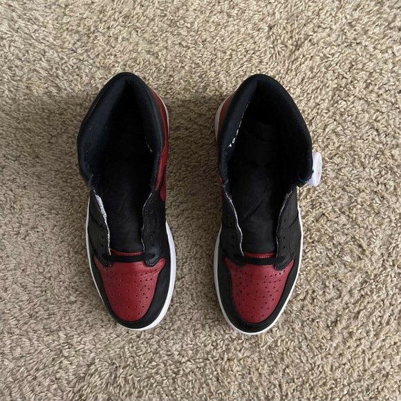 Poor Condition Jordan 1 Retro High OG Banned Bred 2016 555088-001 - Size 10.5